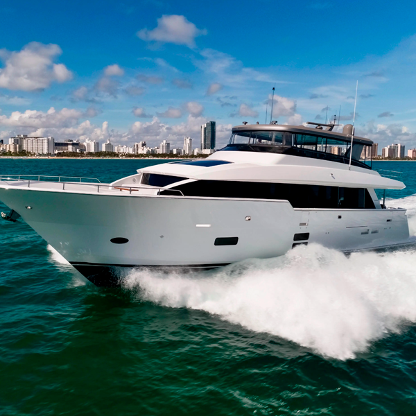 Hatteras 90 Motor Yacht or Similar