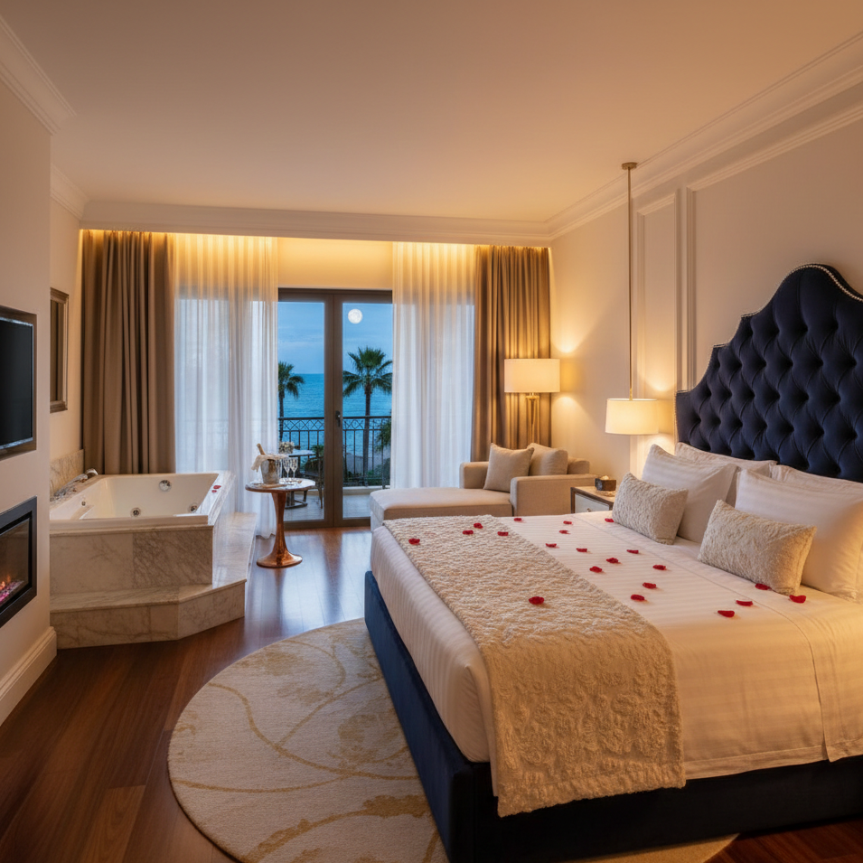 Honeymoon Jacuzzi Suite